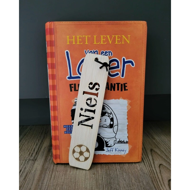 Boekenlegger van hout - Afbeelding 2