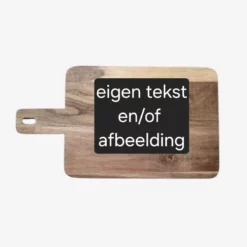 Borrelplank - Tekst en/of afbeelding naar keuze