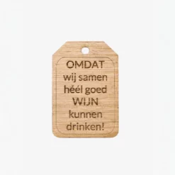 Wijnlabel - Samen wijn drinken
