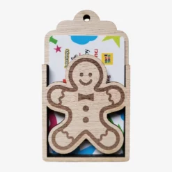kadokaart van hout - Gingerbread