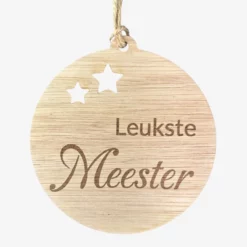 Kerstbal - Leukste meester