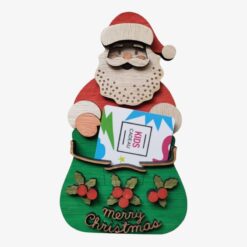 Kadokaart houder - Kerstman