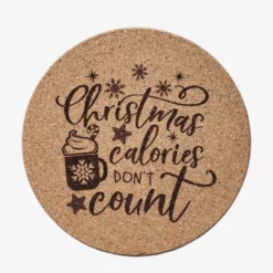 Pannenonderzetter - Christmas calories don't count