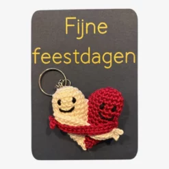 Kerstkaart pocket hug