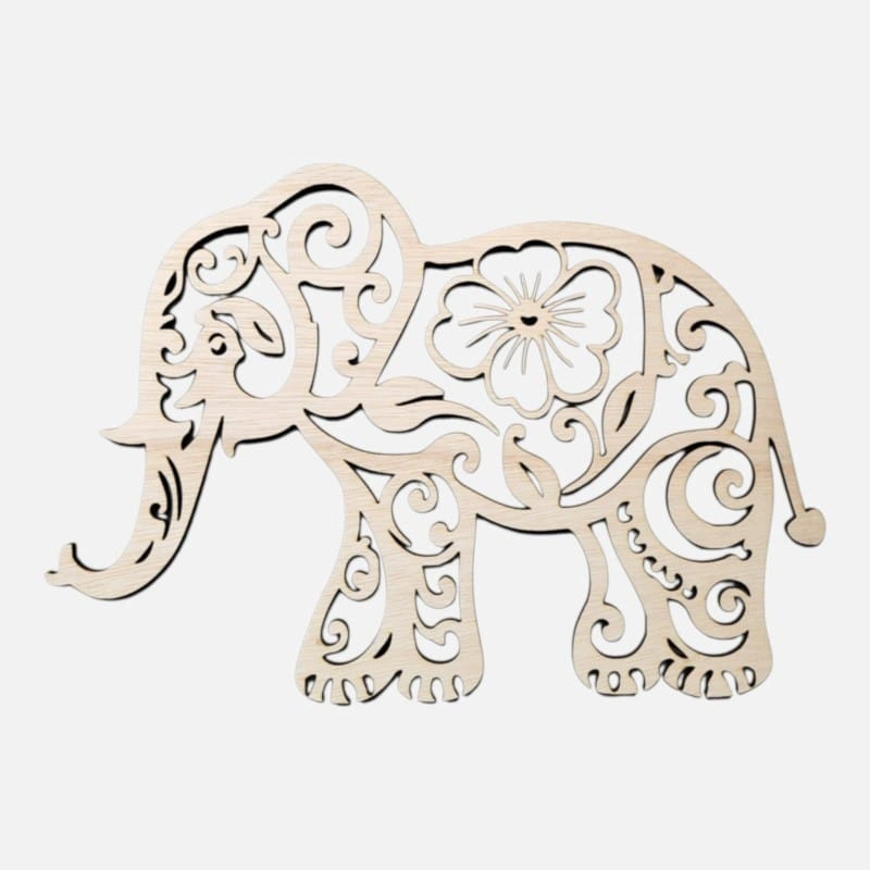 Geometrische dieren - Olifant